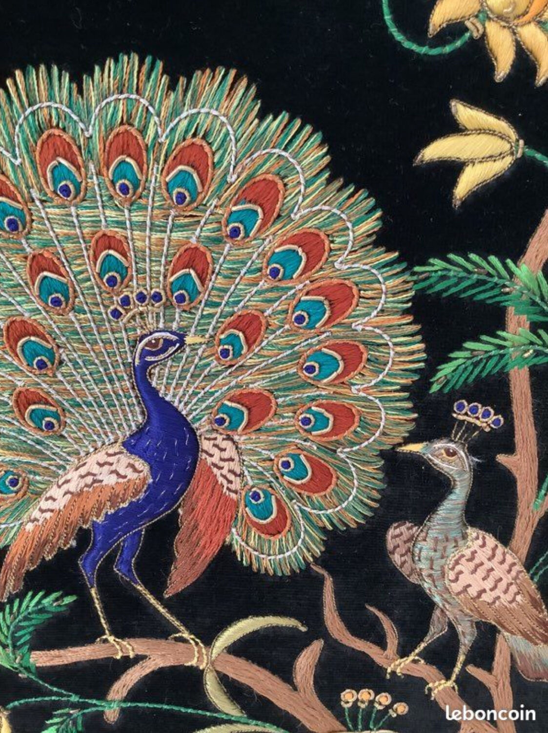 Embroidery painting of Shams Agra India