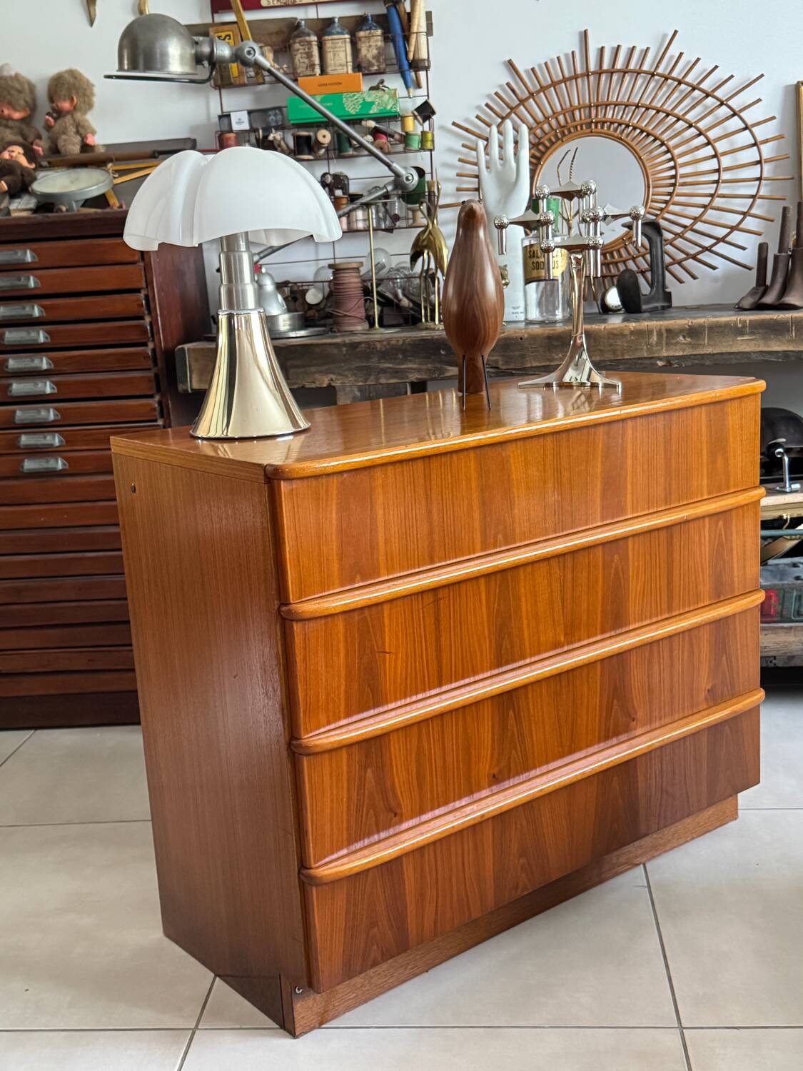 Commode vintage en teck
