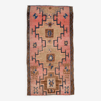 4x8 Oriental Vintage Rug, 122x237Cm