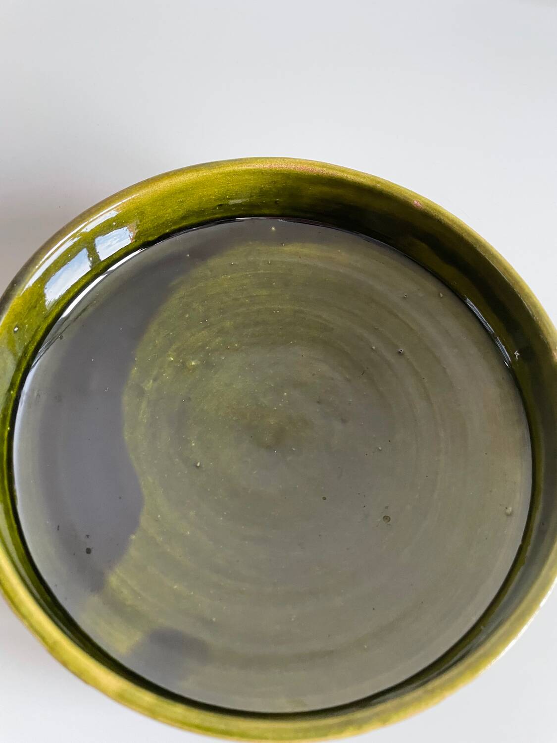 Assiette creuse artisanale, Maroc