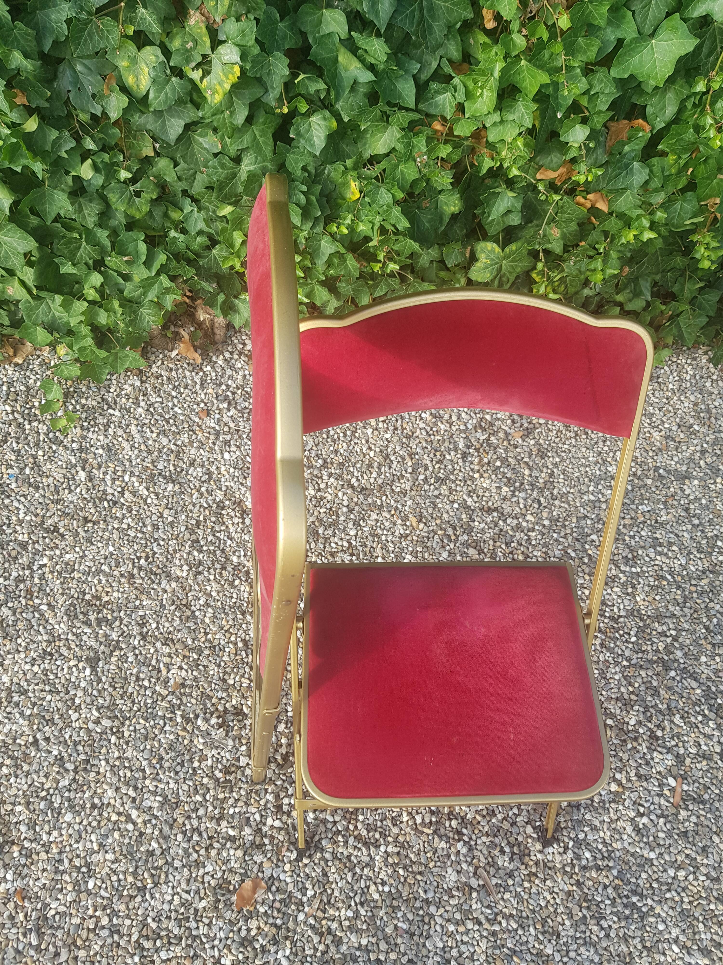 Pair of folding chairs