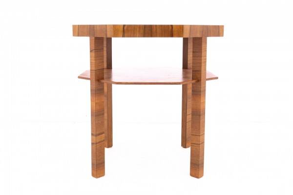 Art Deco round table, Poland, 1950s.