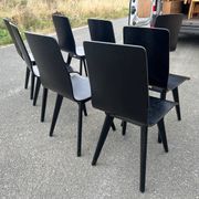 Set of 8 Scandinavian chairs