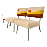 Modernist armchairs