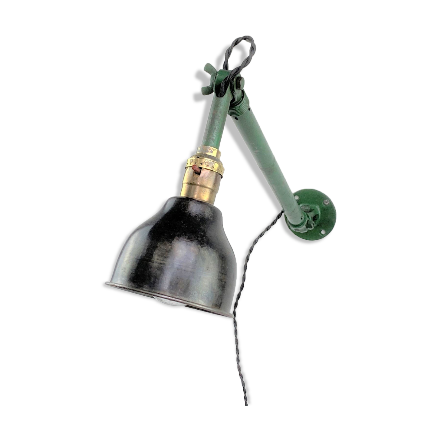 Ajusco adjustable fixture co milwaukee wis old american lamp brand ajusco 1930