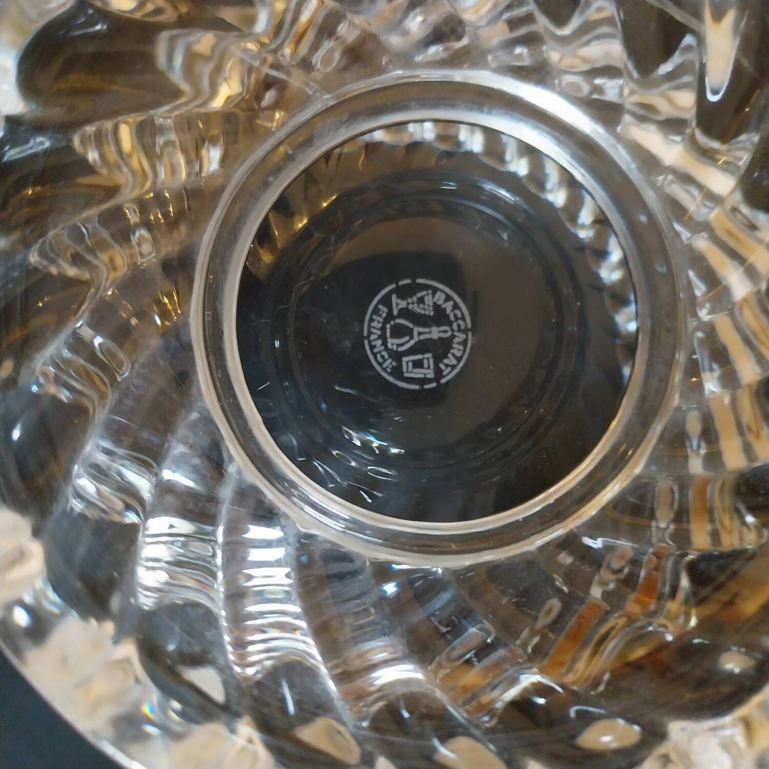 Baccarat crystal candy box