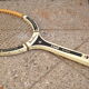 Vintage wooden tennis racket