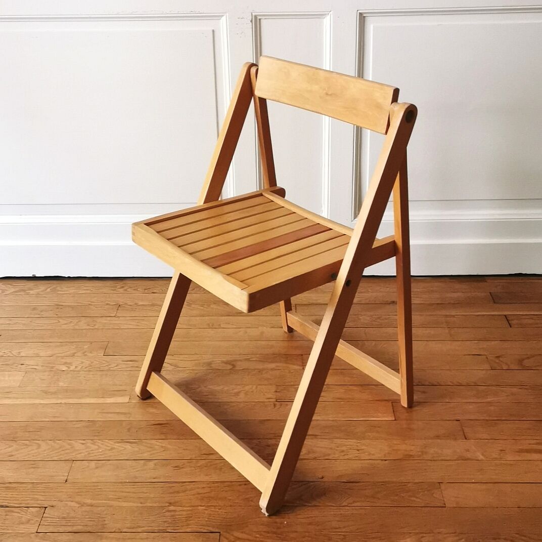 Folding chair, 1980
