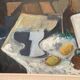 Original Swedish Oil on Canvas – “Still Life” by Inge Camill – Signed – Vintage & Framed – 57 × 34 cm (22.4" × 13.4")