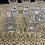 Carafe and its 6 aperitif glasses
