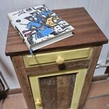 Mahogany bedside table