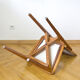 Set of oak dining chairs, France, in the 1950s