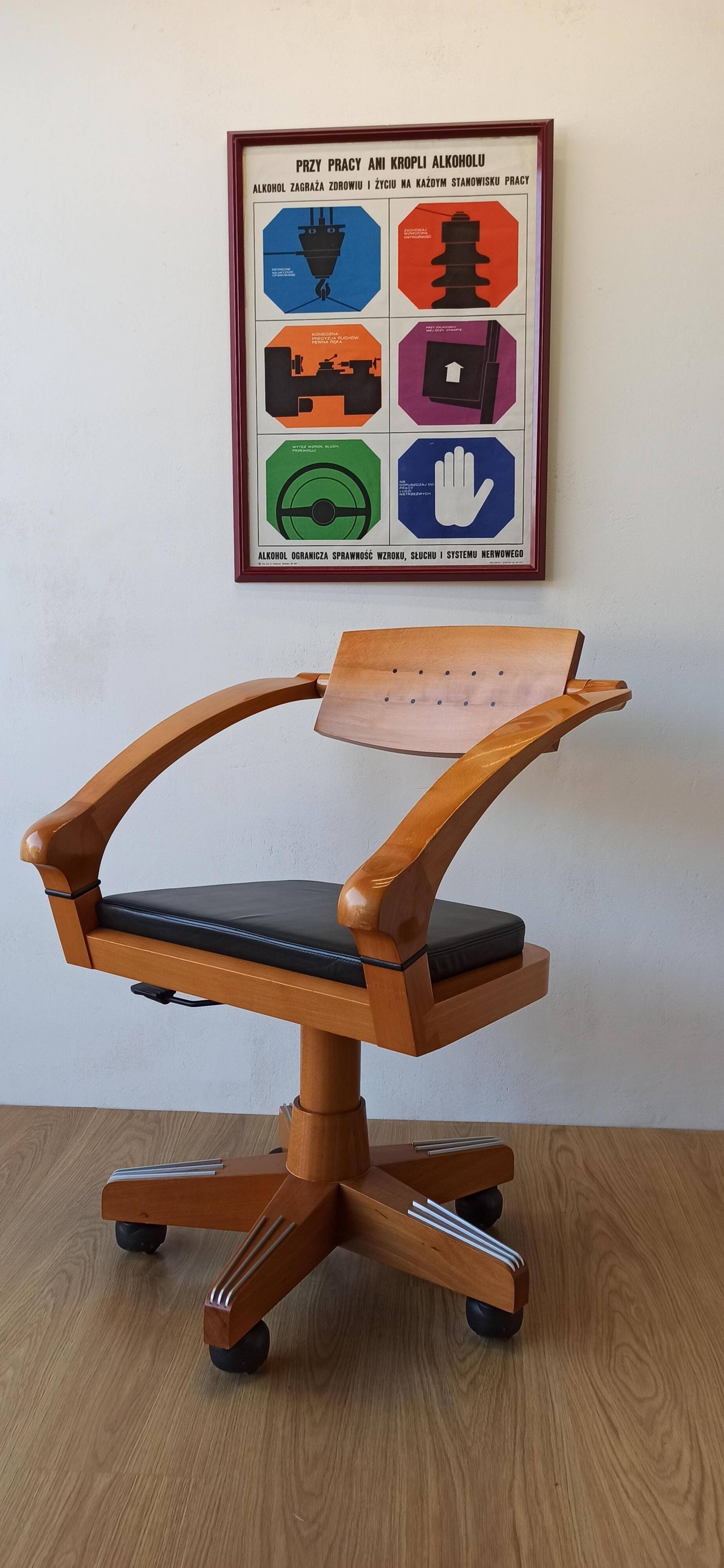 Giorgetti 'Spring' Office Chair by Massimo Scolari, 1990's.