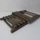 Old folding wooden chair for children