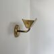 Vintage brass wall light, France, 1970.