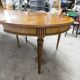 Louis XV round table + 3 extensions 115 cm max 2m50