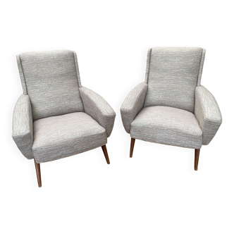 Pair of vintage armchairs