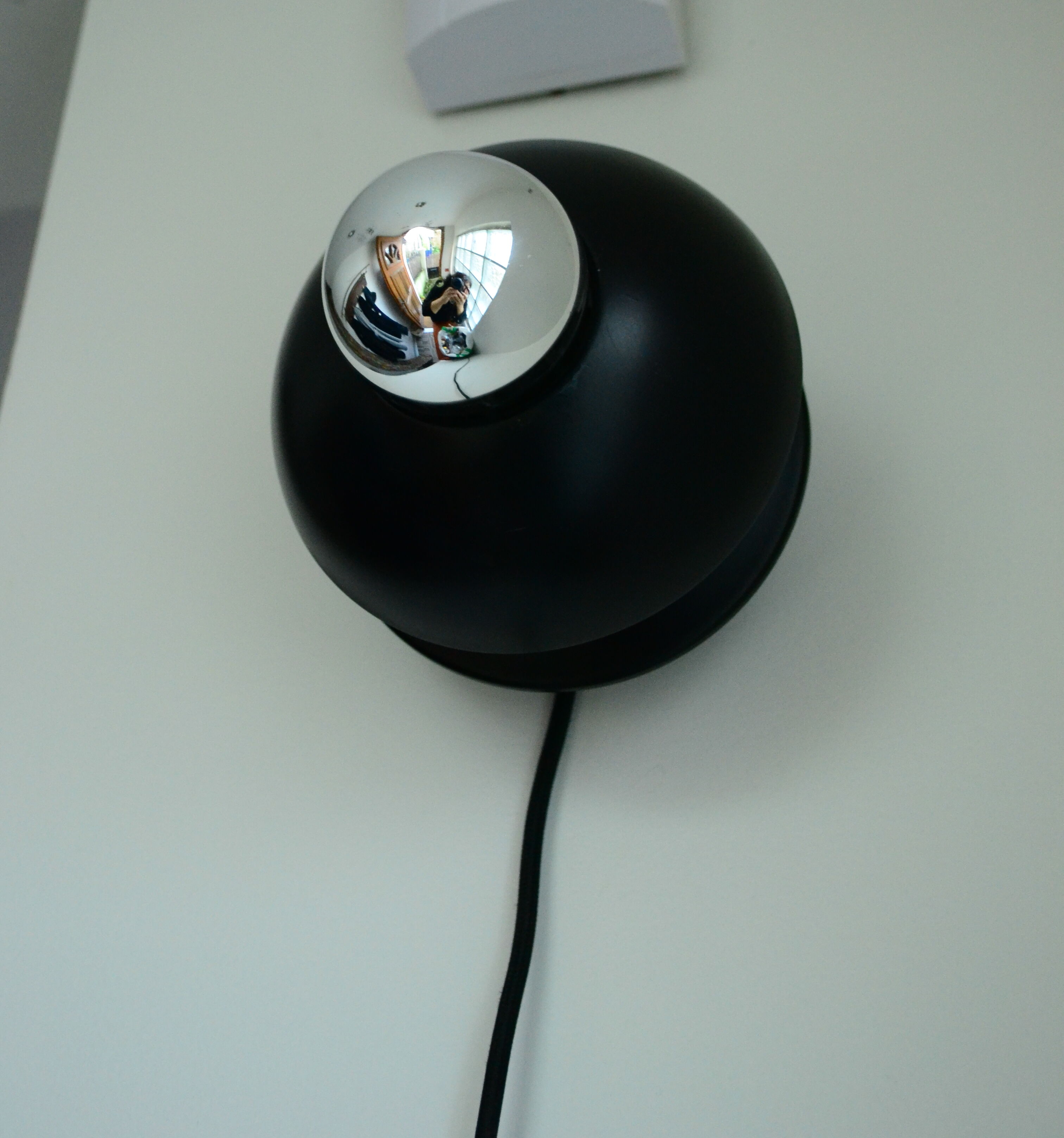 70s modernist lamp Klaus Hampel by Kaiser Leuchten