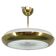Josef Hurka Art Deco UFO Chandelier, Czechoslovakia 1930s