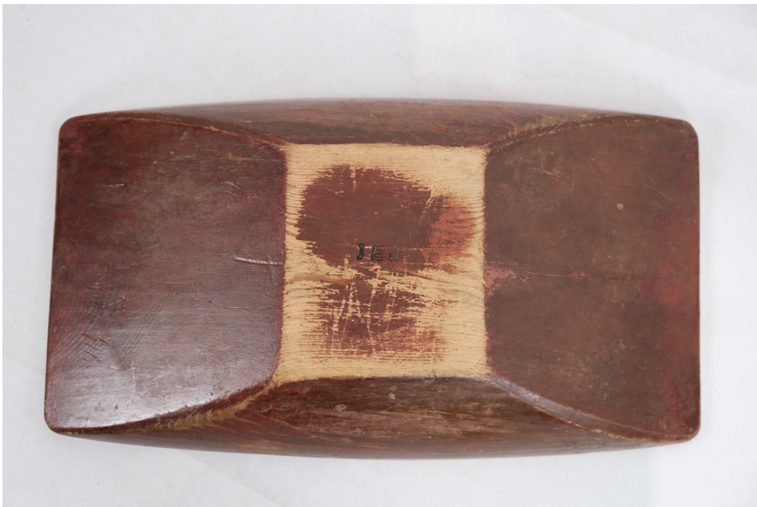 Dating Trough in Solid Natural Wood Made in Denmark from Around the Year 1840s