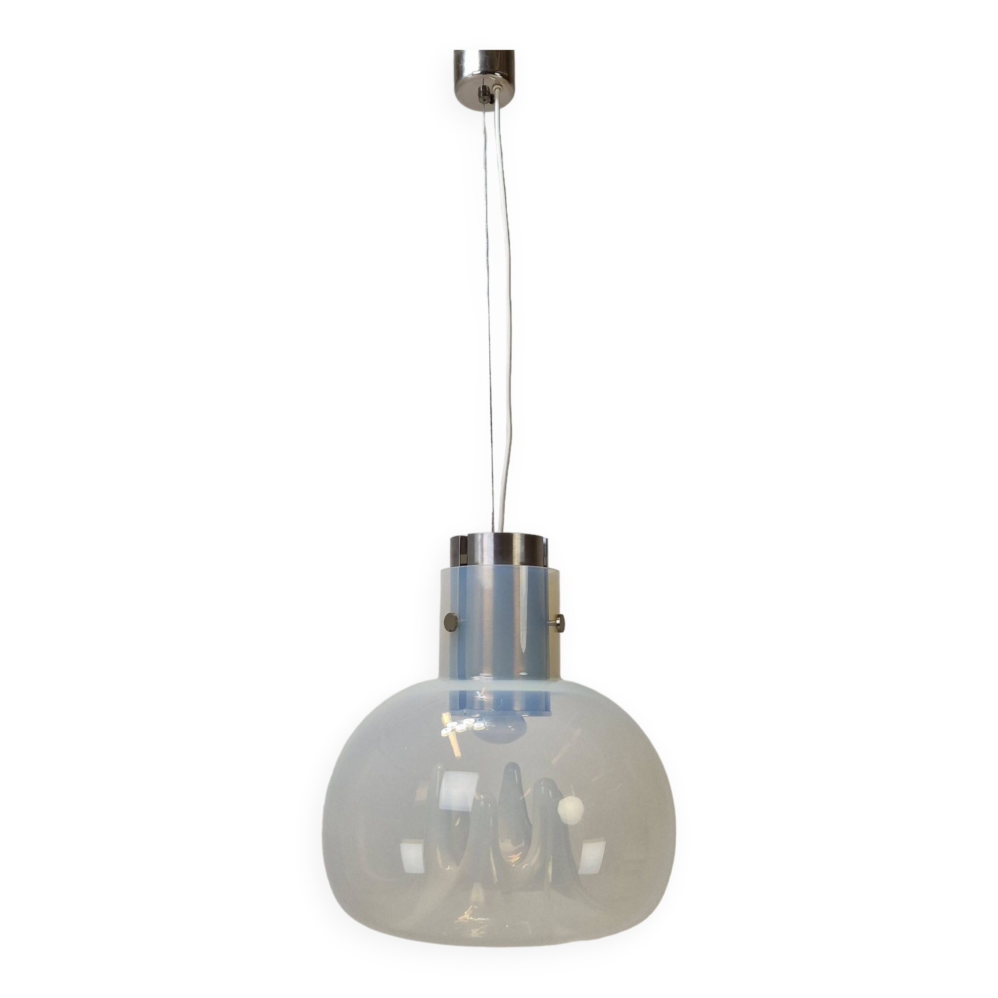 Murano Glass Pendant by Toni Zuccheri for VeArt, Italy 1970s