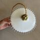 Suspension opaline ancienne