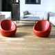 Pair of "space age" armchairs, fibreglass, 1960s
