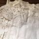 Taie d'oreiller coton et dentelle
