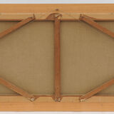 Oil on canvas "Peasants in prayer"