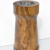 Olive wood vase