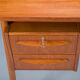 Mid-century teak desk by Gunnar Nielsen for Tibergaard, Denmark 1960s