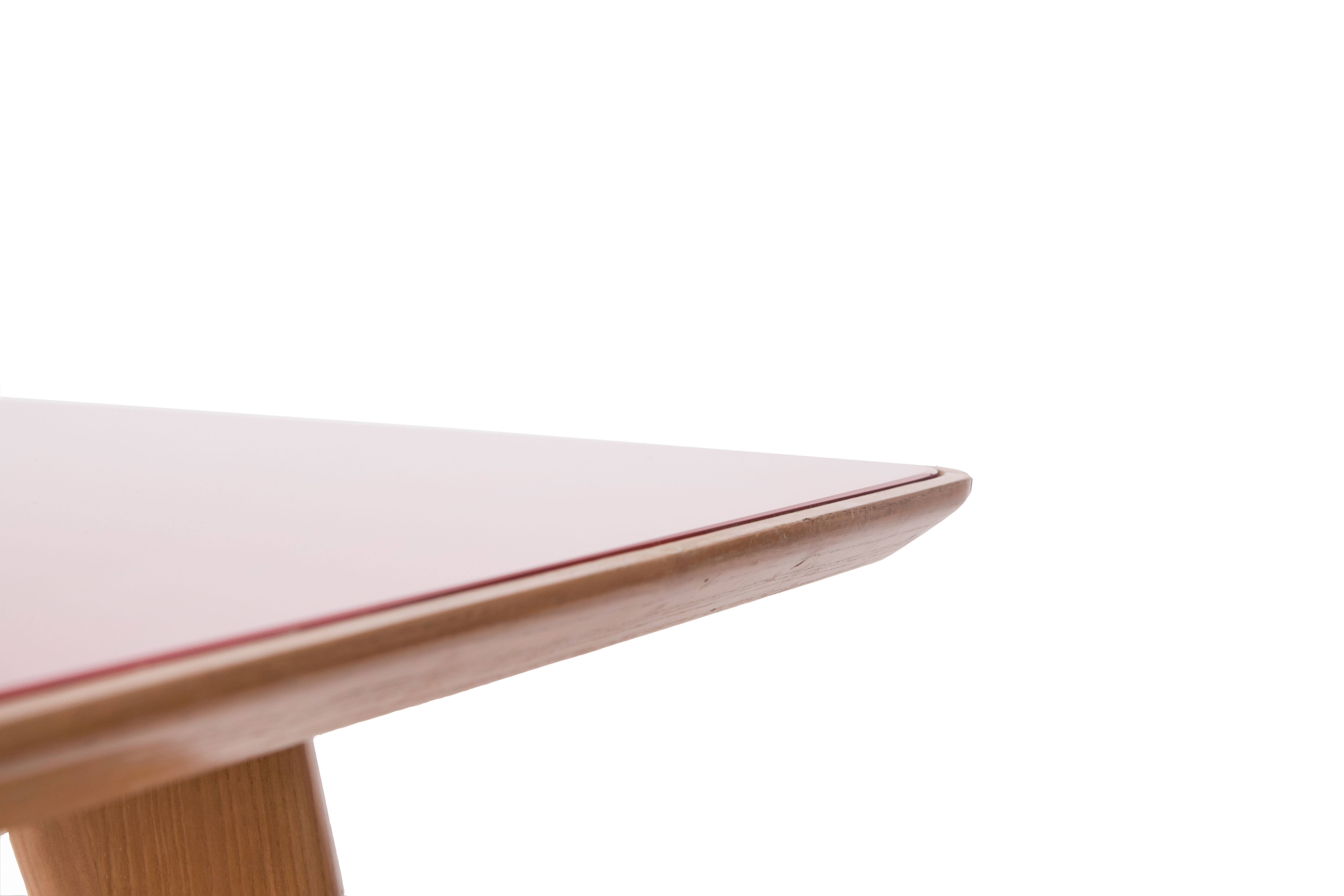 Dining table with glass top