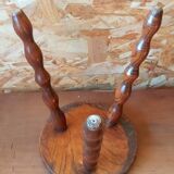 Oak tripod stool