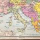 Old school map Hatier Brunhes 1, 1930 - Central Europe