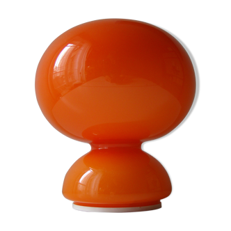 Vintage lamp Space Age opaline orange