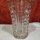 Ancien grand vase en verre haut