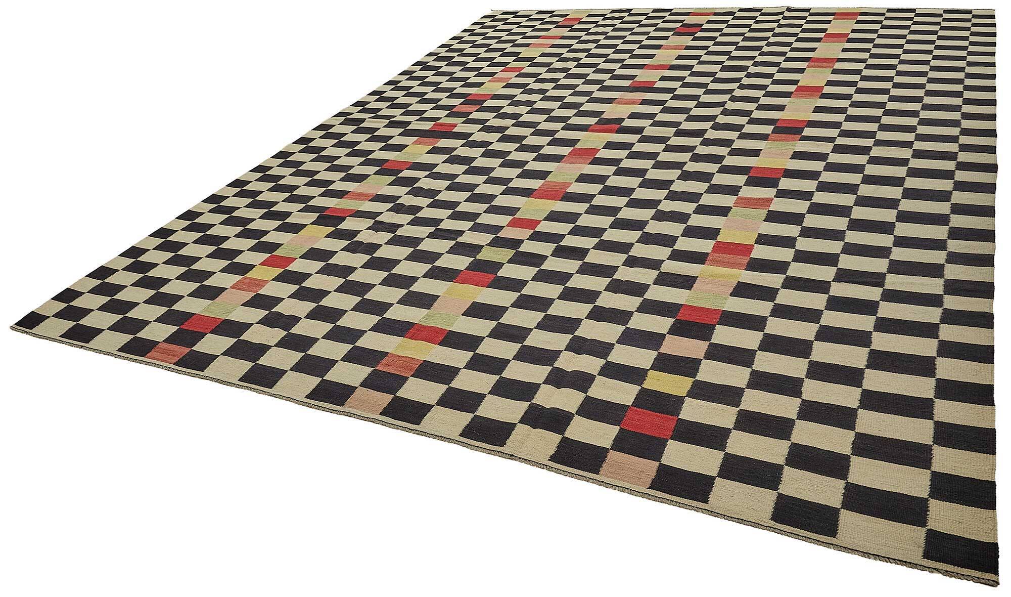 Contemporary Tribal Decorative Kilim 318 cm x 426 cm