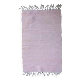 Tapis Kilim Vintage Indien en Coton (80cm x 131cm), Années 1980
