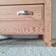Antique pine chest of drawers, 3 drawers, raw wood