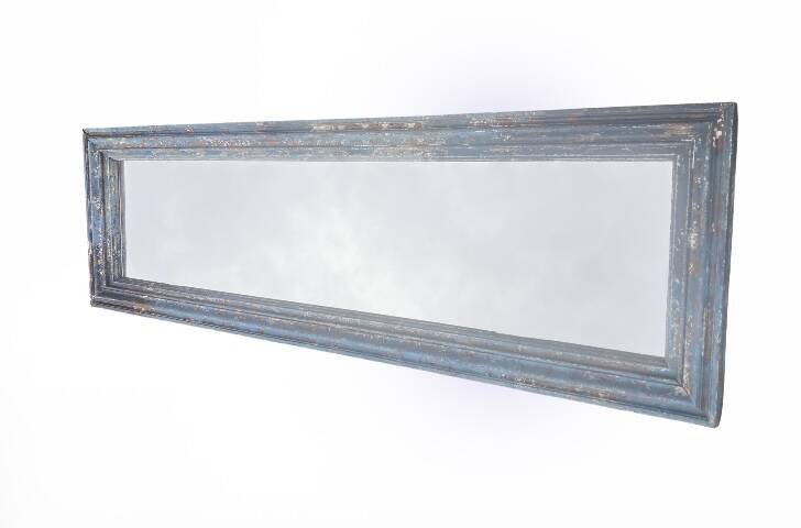 Old large entrance mirror with beautiful patina