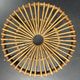 Midcentury Dutch rattan bamboo bar stools by Rohe Noordwolde, 1950s