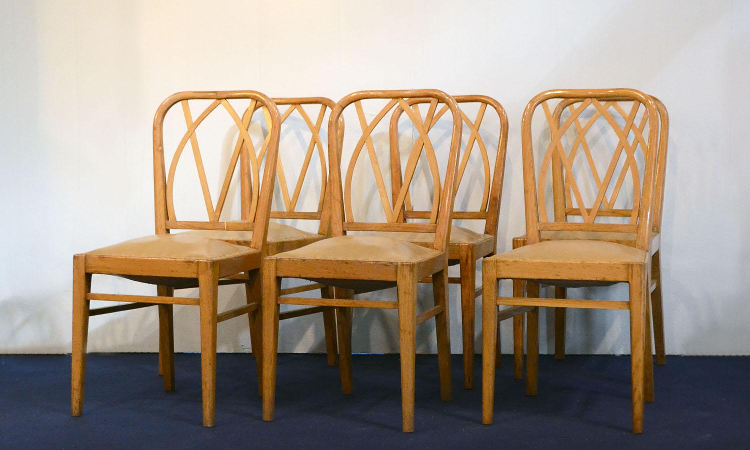 Set of 50 years chairs
