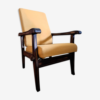 Fauteuil lounge chair style Danois 1980