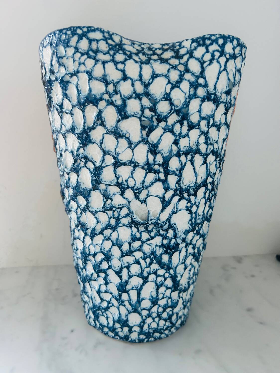 Vallauris Fat Lava Vase