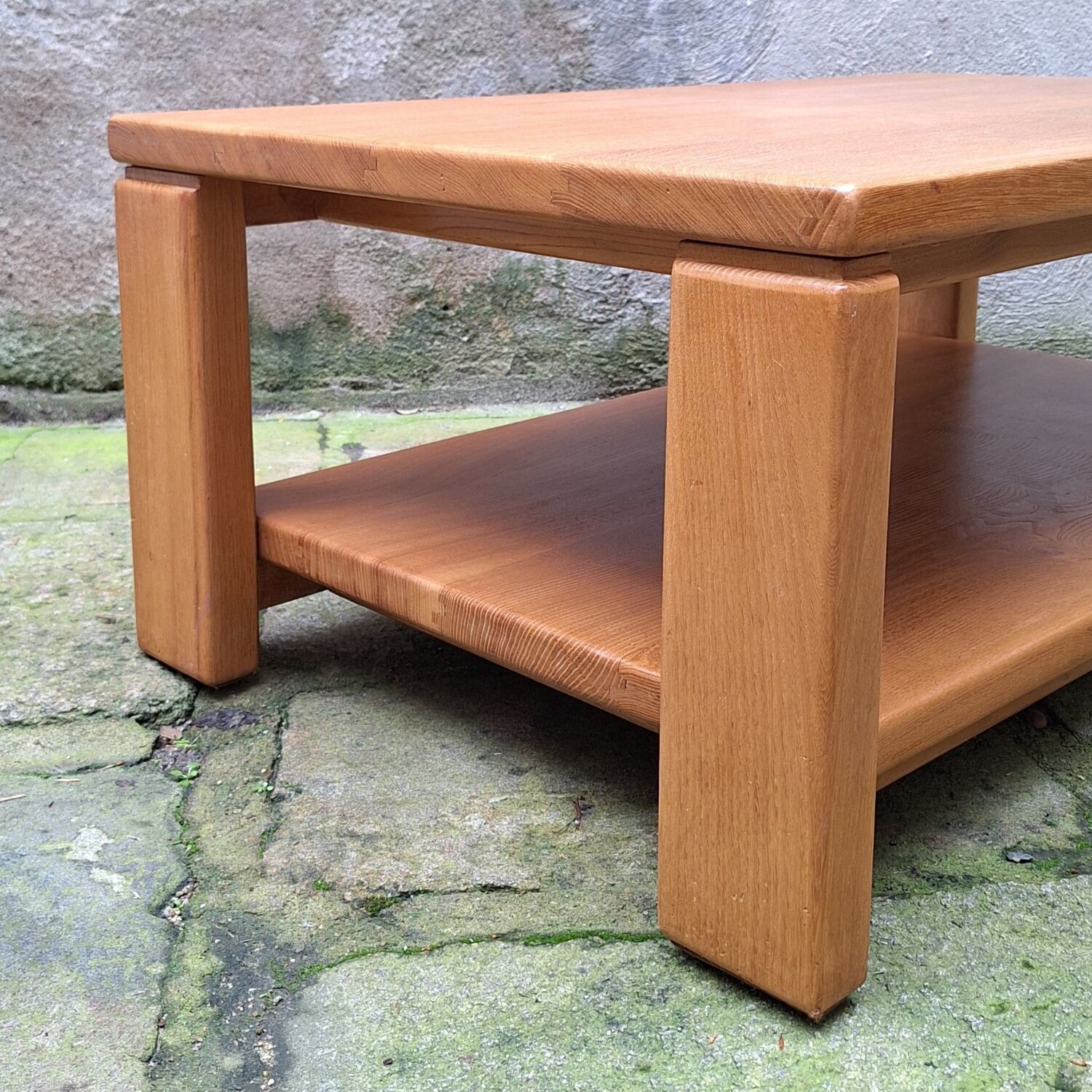 Table basse en orme Atelier Chauvin