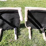 Pair of children's medallion chairs