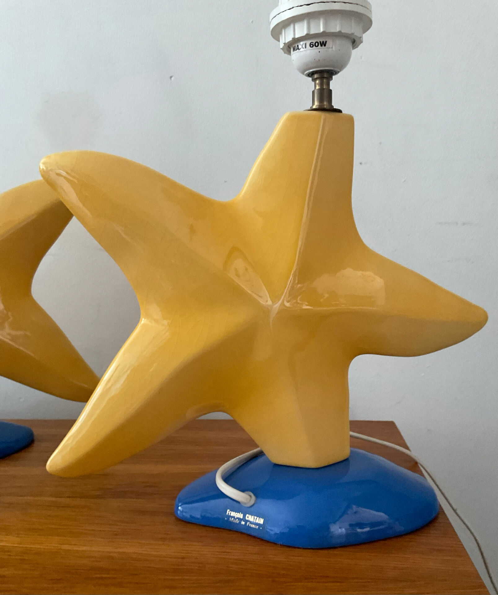 Paire de lampes PostModern par François Chatain