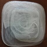 Jade green opaline dish