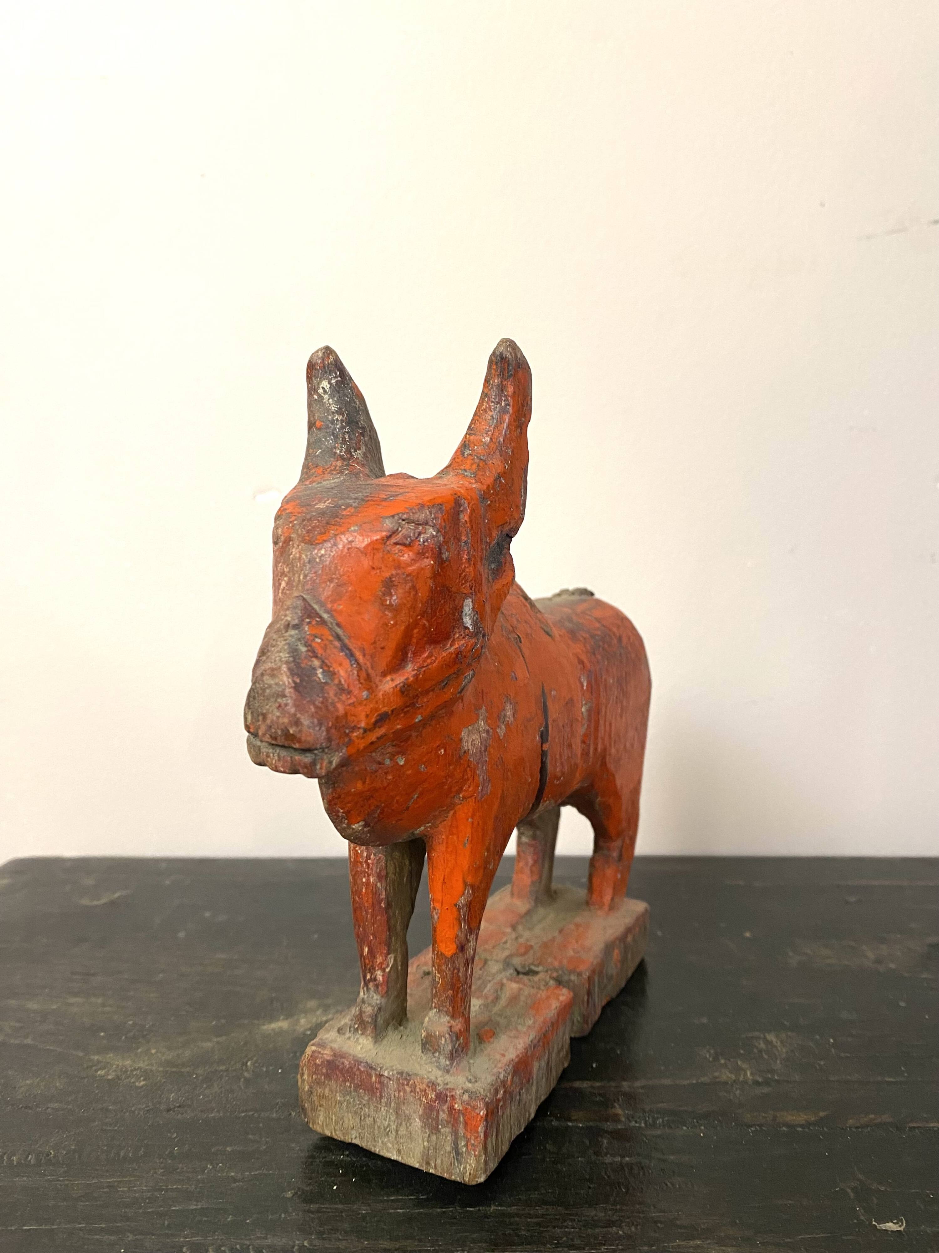 Indian sculpture representing a sacred cow