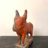 Indian sculpture representing a sacred cow